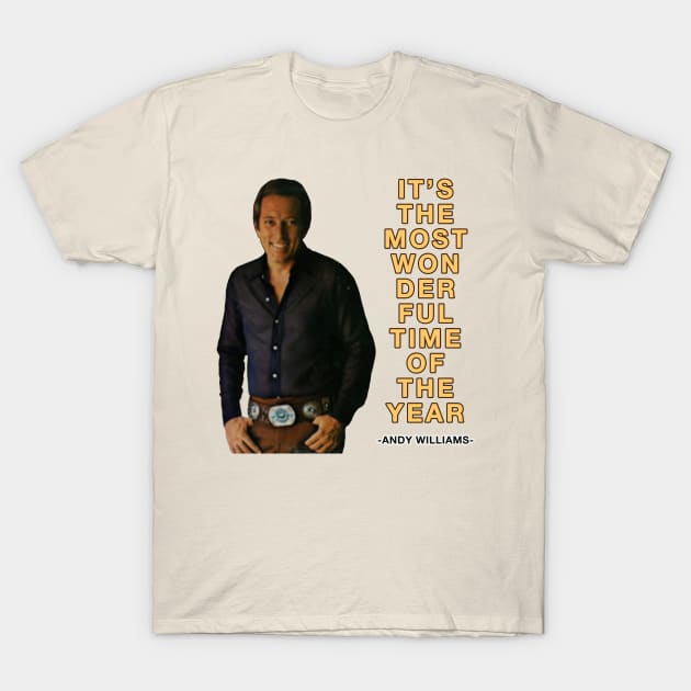 WONDERFUL ANDY CROONER T-Shirt by ShamSahid